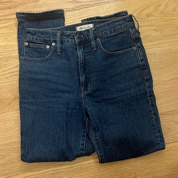 Madewell The Perfect Vintage Jean in Haight Wash Size 27 Like New - Picture 5 of 7